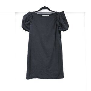 Diane Von Furstenberg Size 2 Black Cap Sleeve Dress